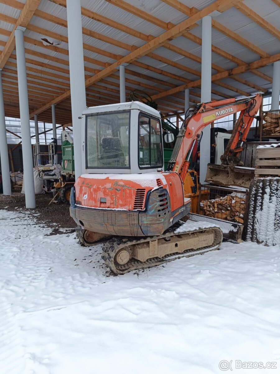 Minibagr Kubota 3,2T- KX 121-2 - 2