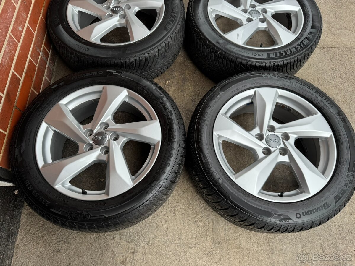 Alu 18" 5x112 AUDI Q3 , Kodiaq zimní 80% TOP - 2