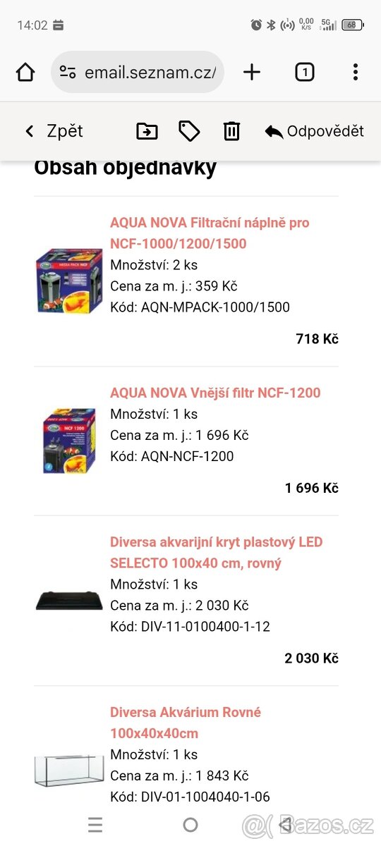 Akvárium 160l + jedno menší - 2