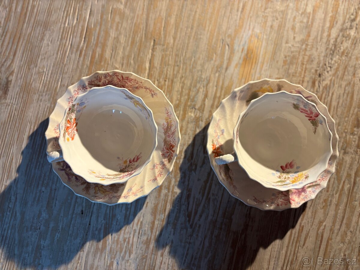 Porcelánové šálky 2ks - 2