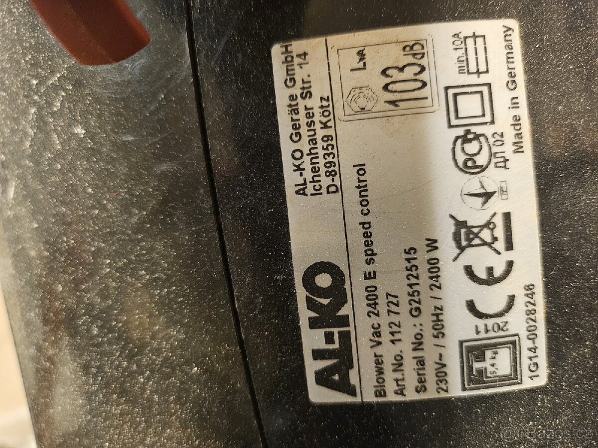 Fukar na listí+ vysavač - 2