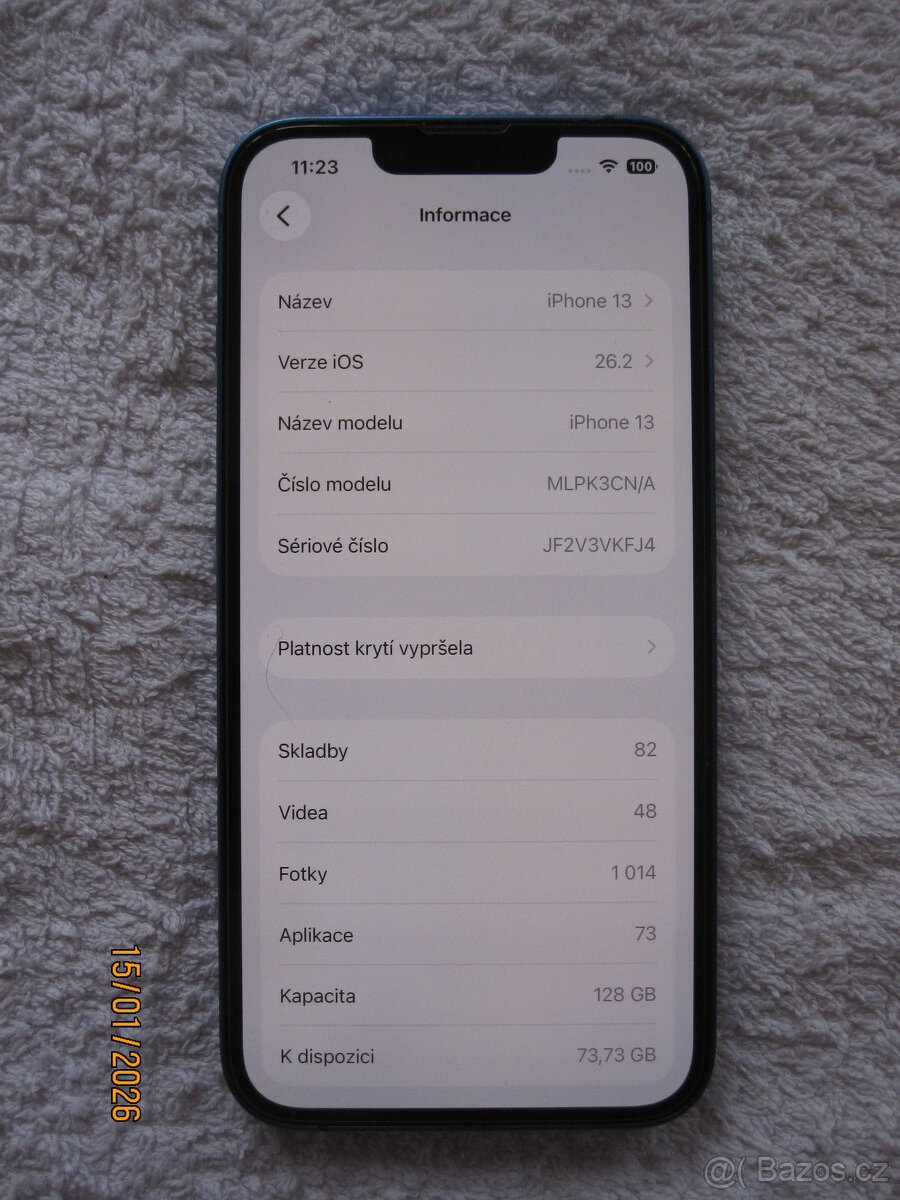 iPhone 13, modrý - 2