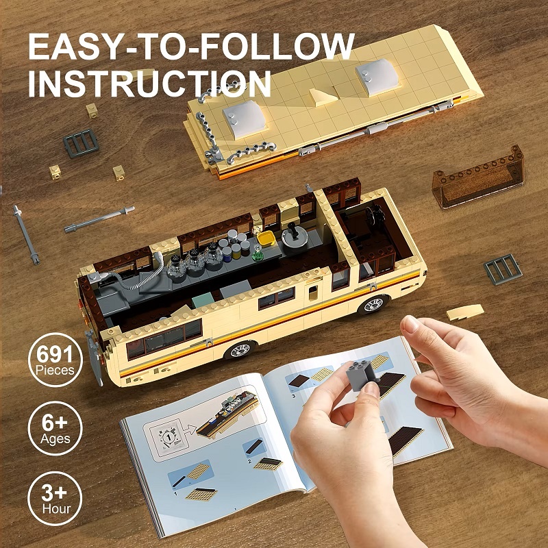 Stavebnice Karavan, kompatibilní s LEGO - 2