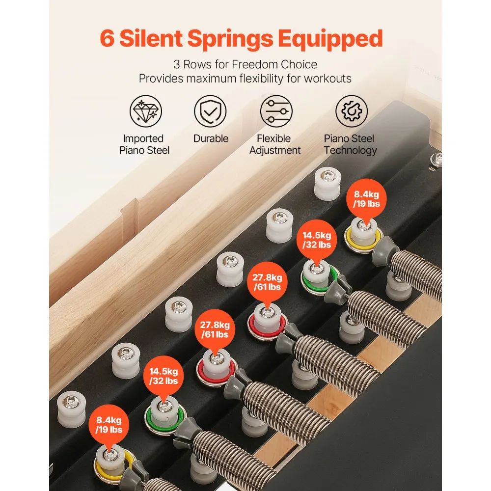 Pilates reformer, stroj na cvičení - 2