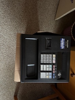 Prodám pokladnu Sharp XE-A137-BK - 2