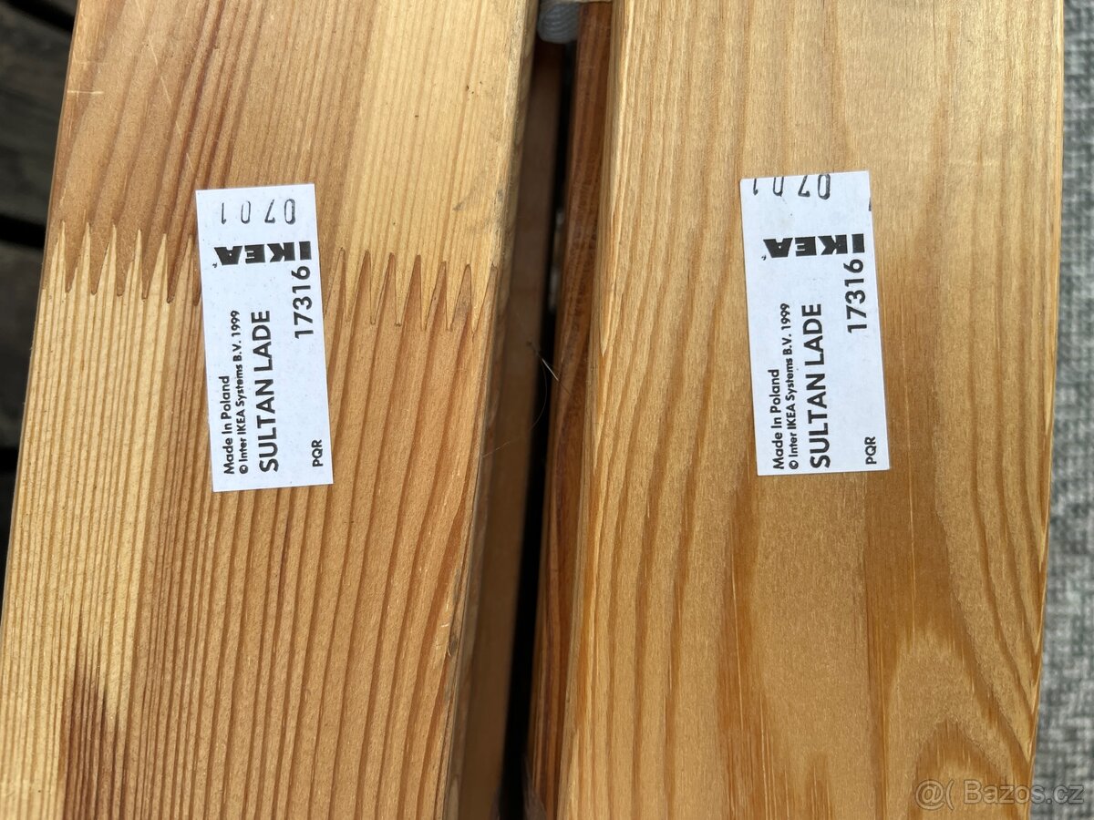 IKEA SULTAN LADE Rošt do postele 1 KS - 200x70cm - 2