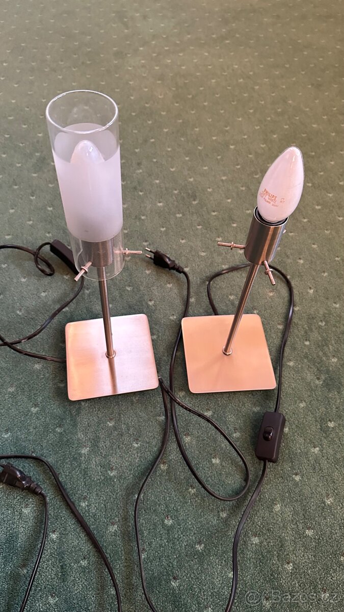 Sada lustru a 2ks lampiček - 2