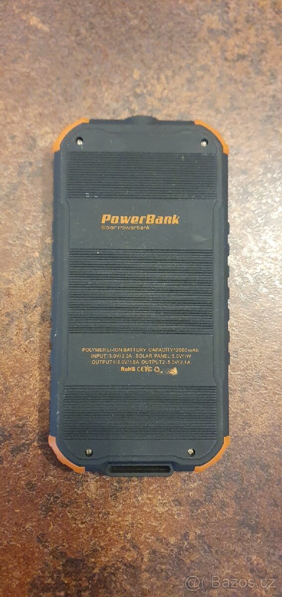 Powerbanka SolarPowerbank 12000 mAh - 2