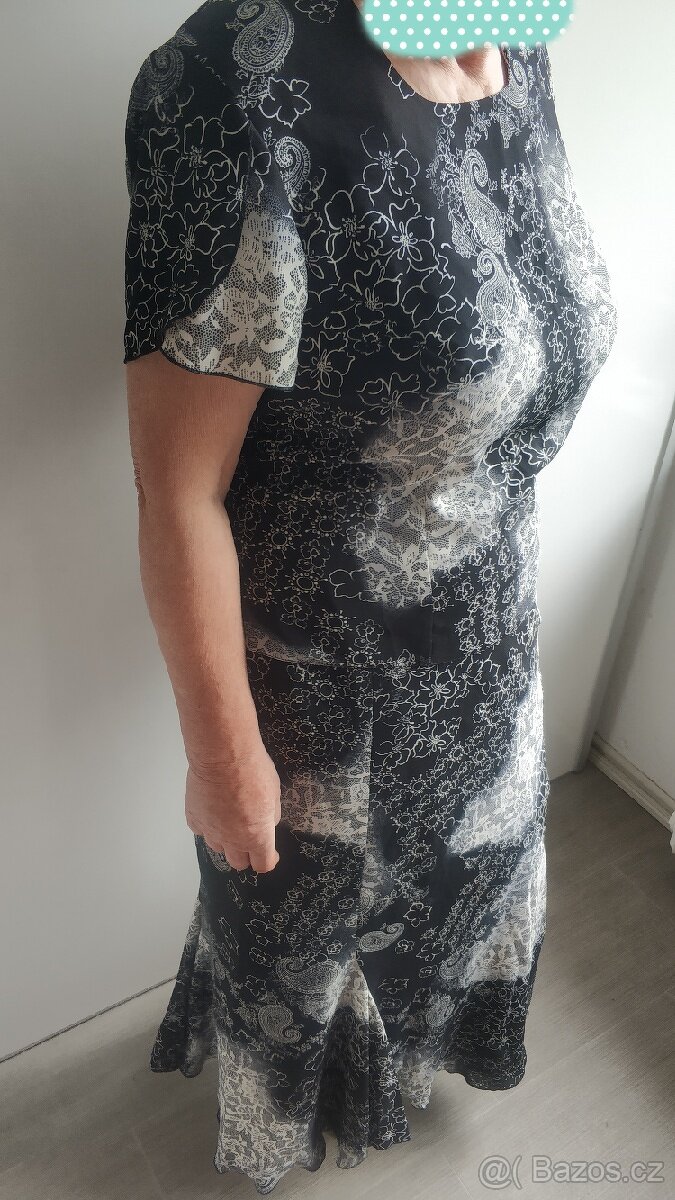 Šaty dvoudílné, vel.48 - 2