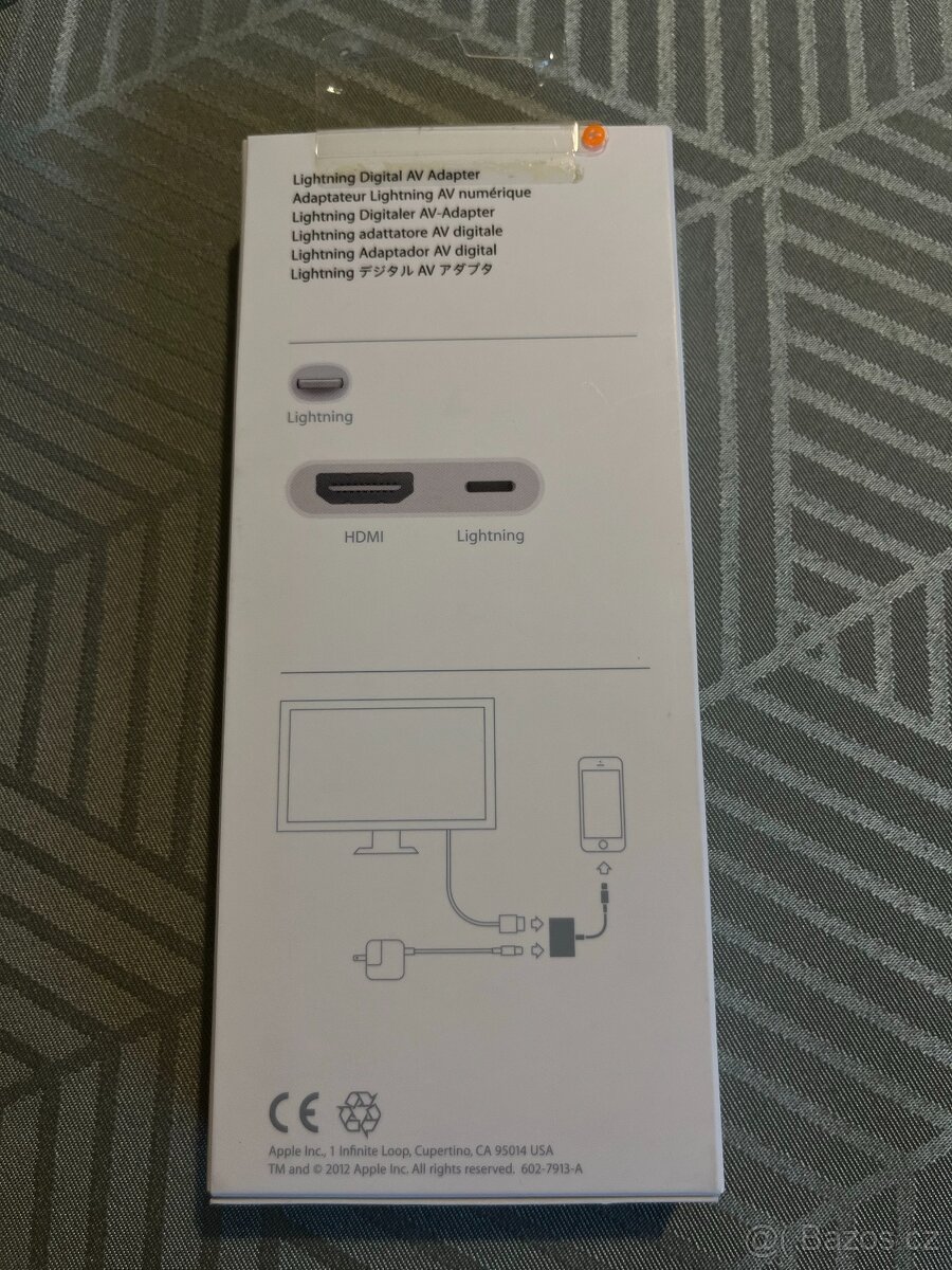 Apple MD826ZM/A - Digitální AV adaptér Lightning - HDMI - 2