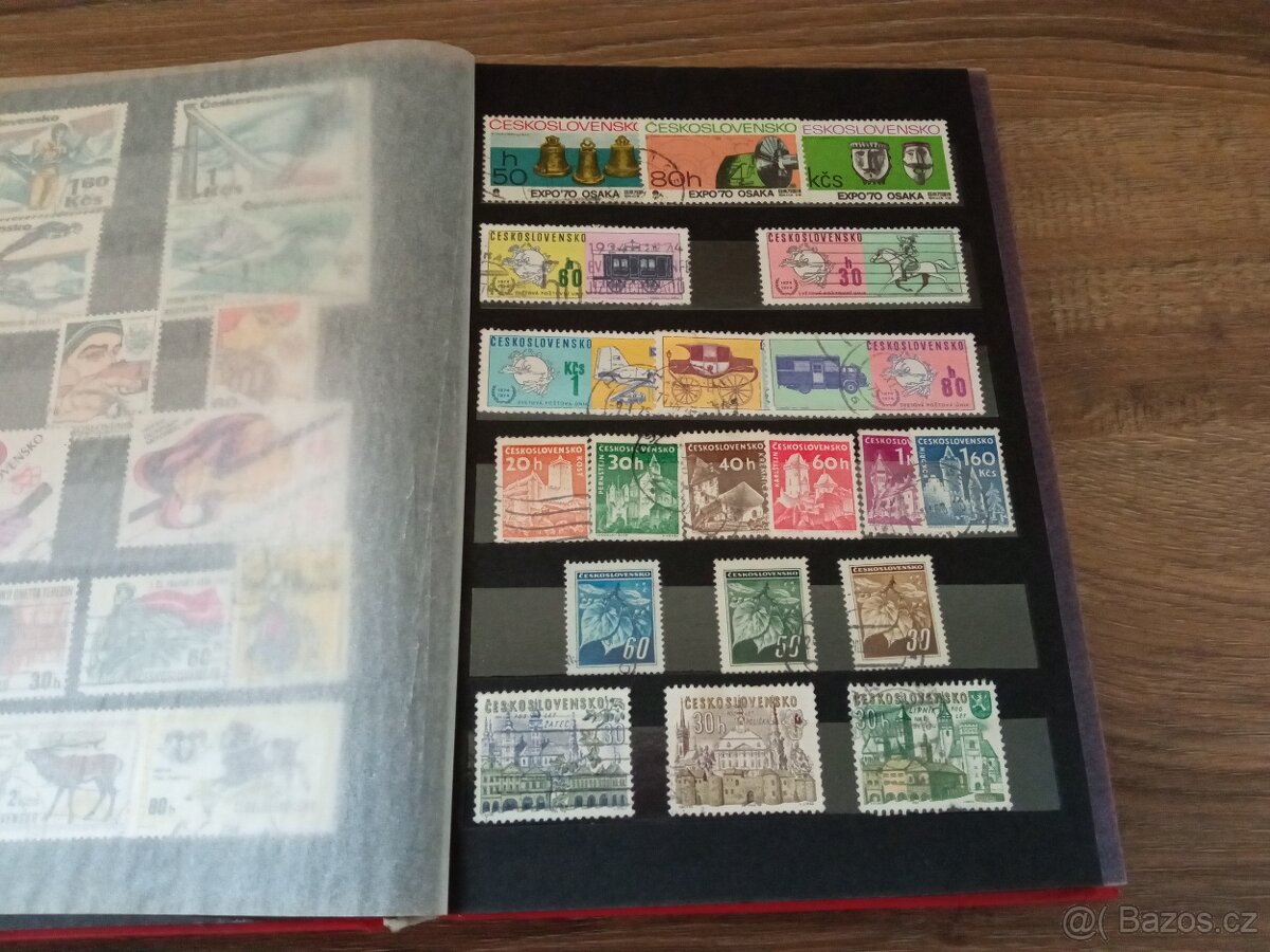 Známky, alba - 2