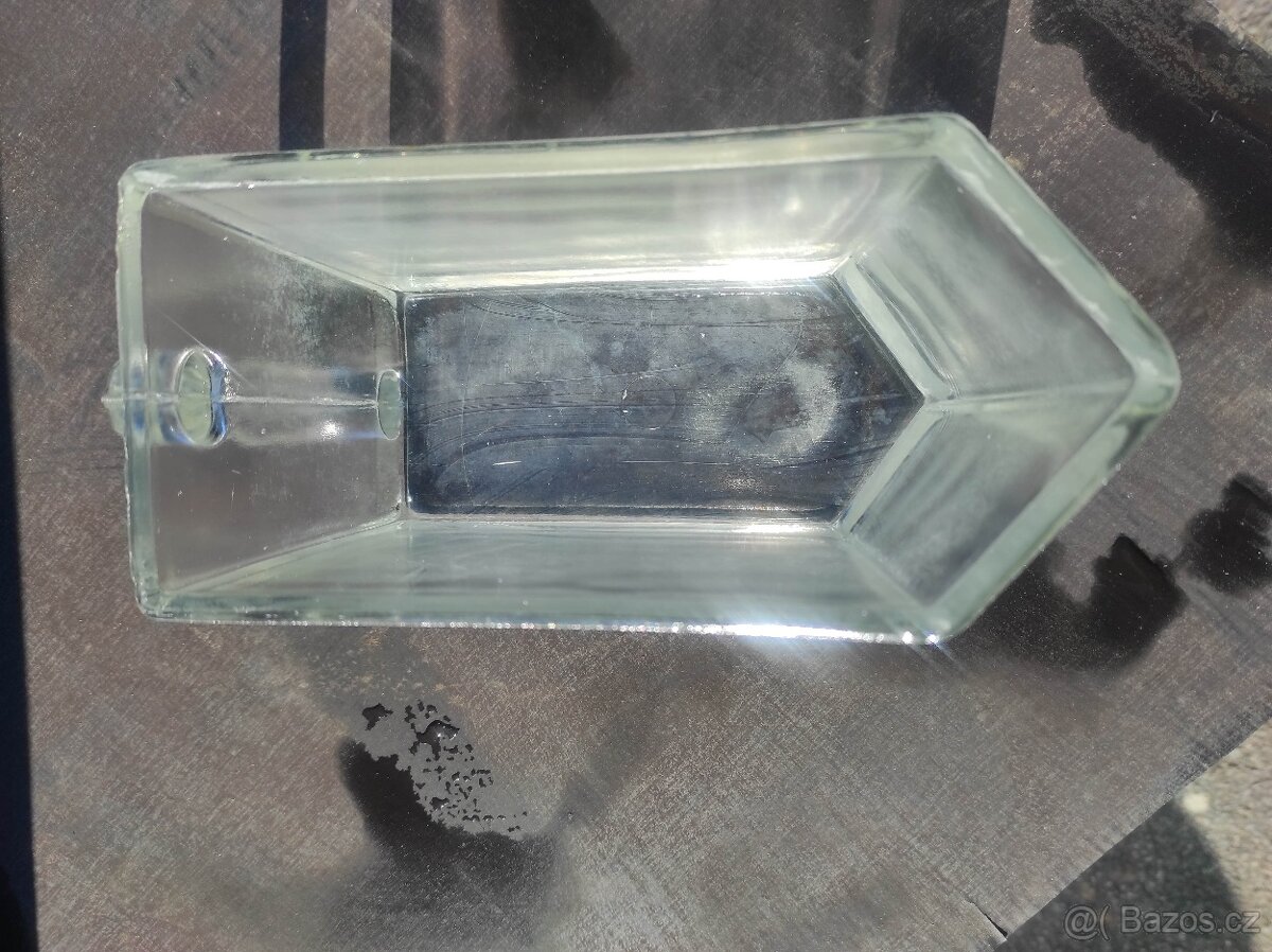 Stará skleněná dóza - velmi pěkná - 2