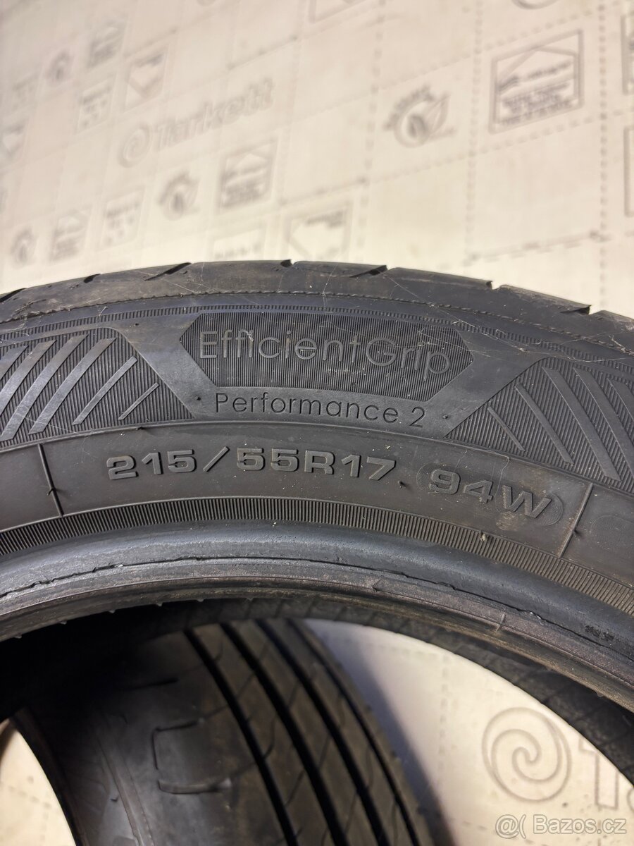 Goodyear letní gumy 215/55 r17 - 2