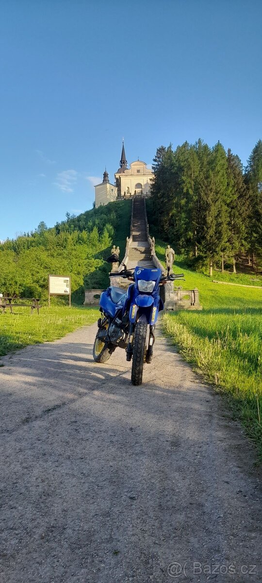 Suzuki DR 125 SM – nepojízdná, STK 2/2028, A1,