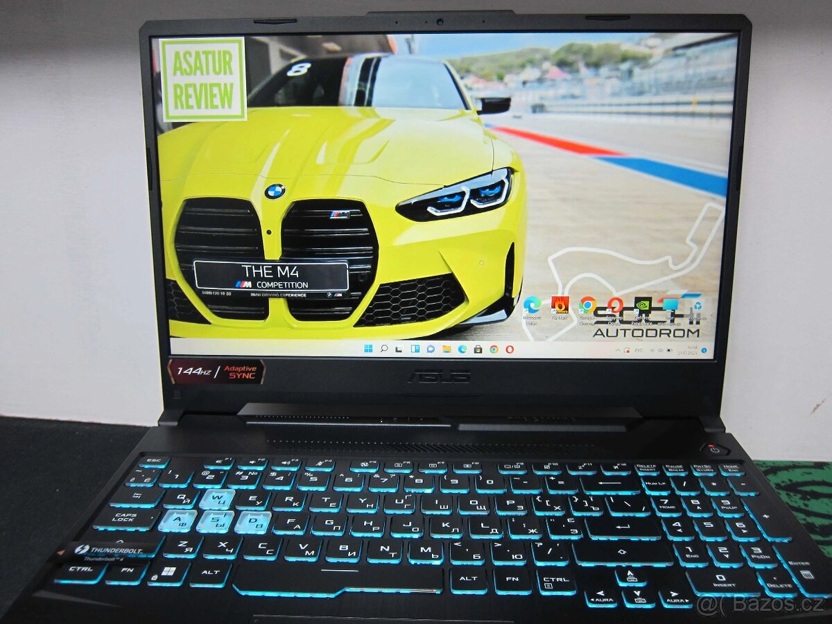 Herni notebook Asus Tuf f15 - 2