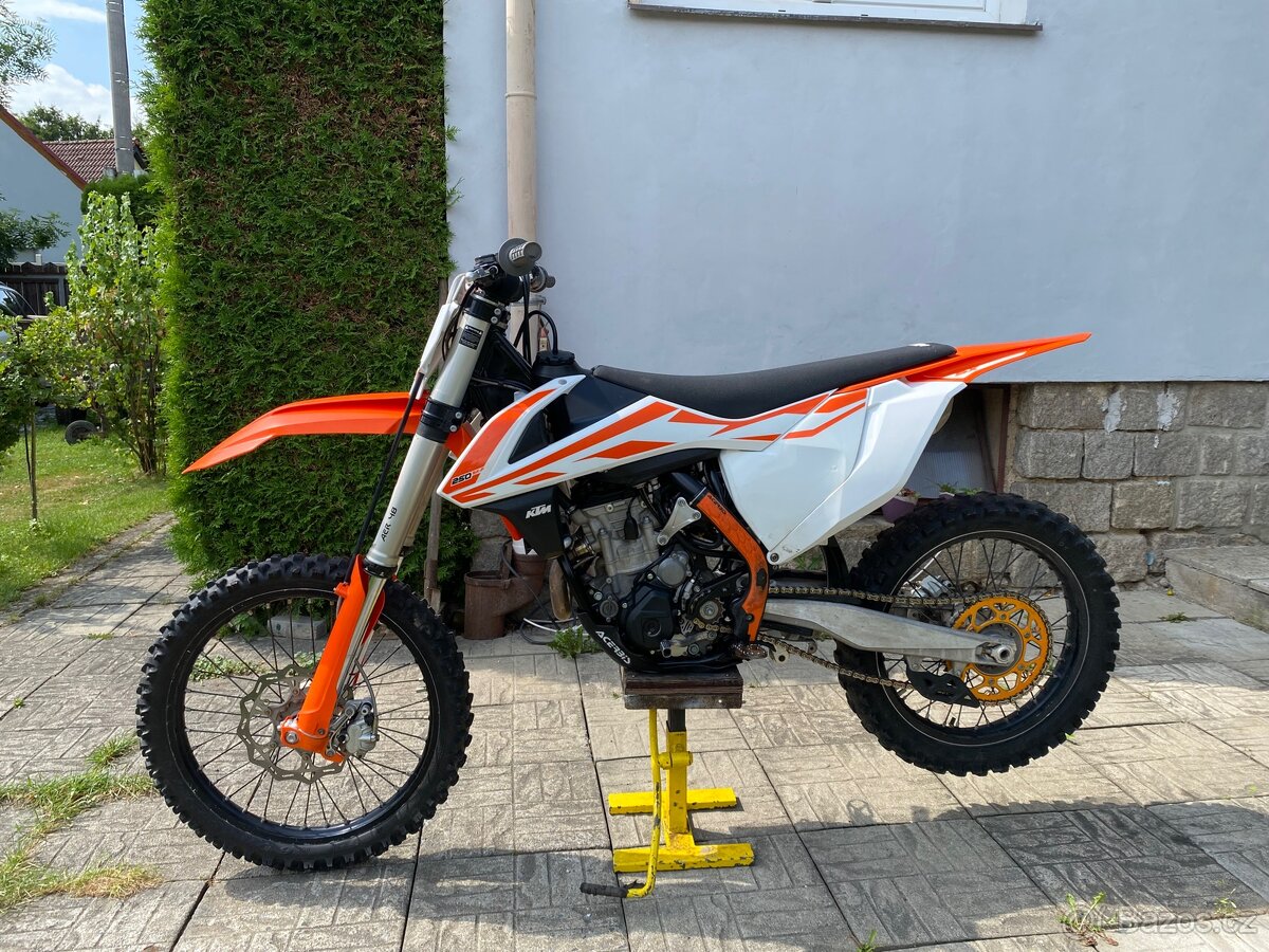 KTM sxf 250 2017 TOP STAV