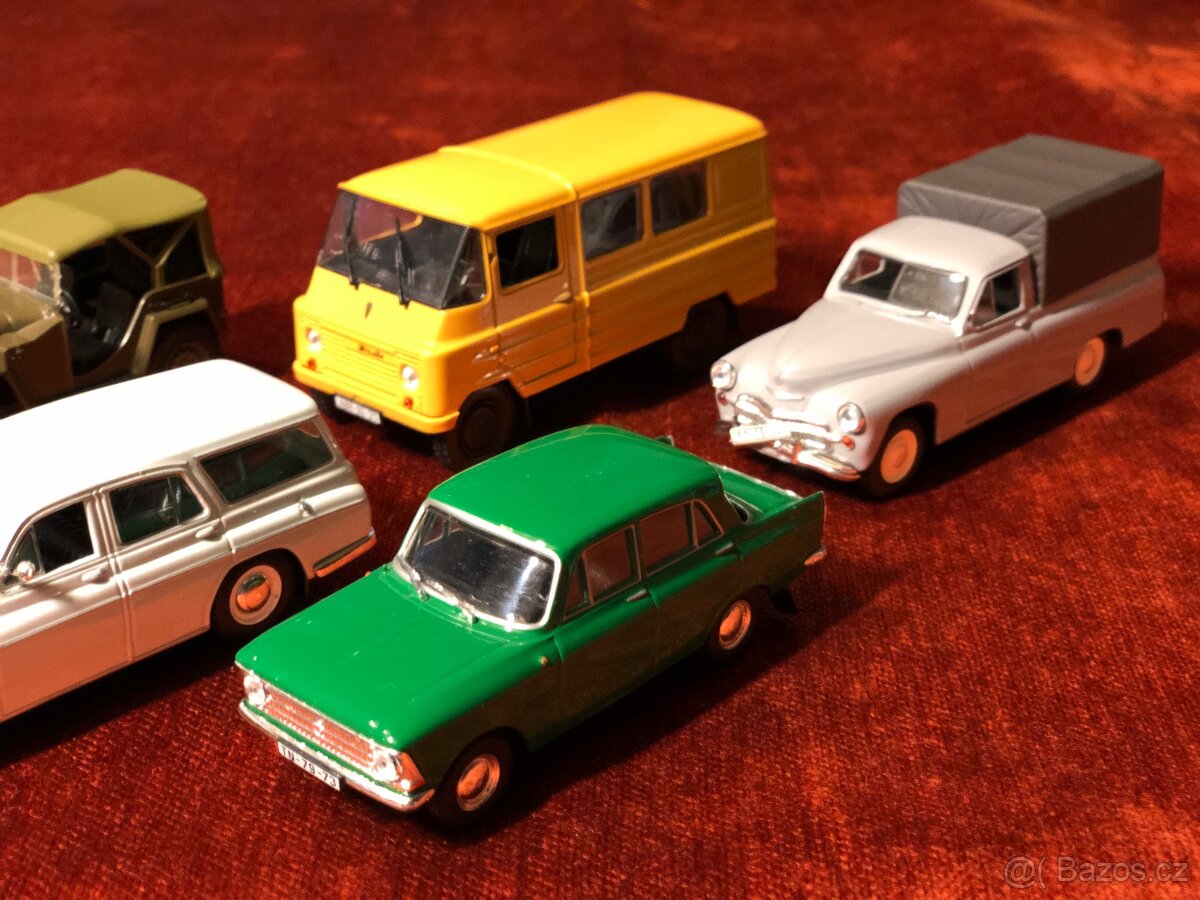 Autíčka - modely - 2