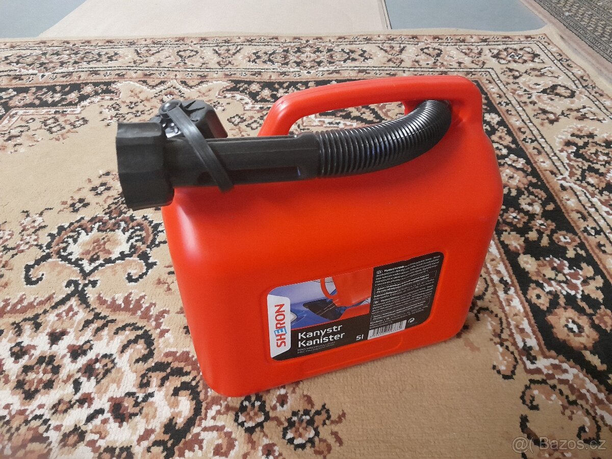 kanystr plastový 5l - 2