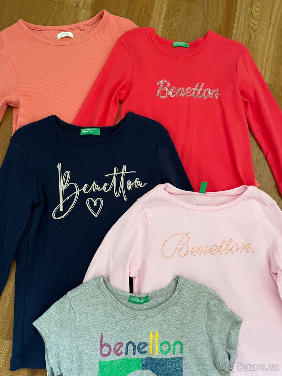 Mix triček vel.120-122 - 2