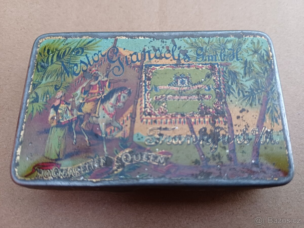 Starožitné plechové krabičky - 2