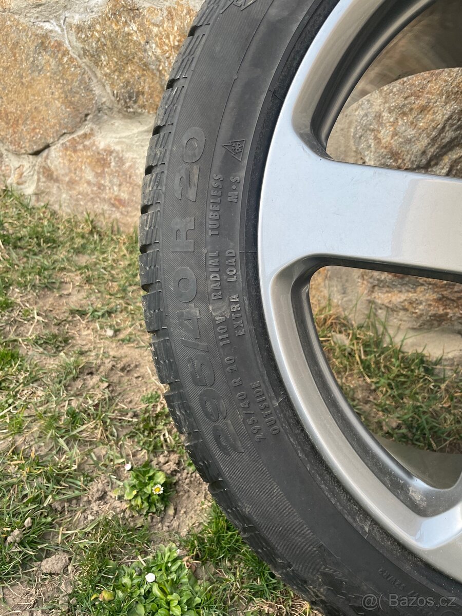 Mansory disky 11Jx20 obuty na pneu Continental 295/40r20 - 2