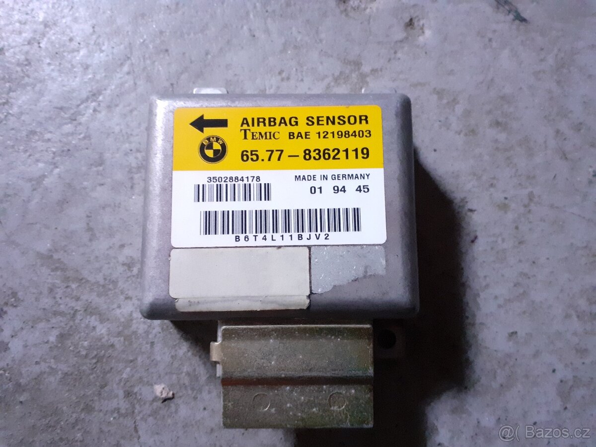 BMW E36 airbag řidiče + jednotka - 2