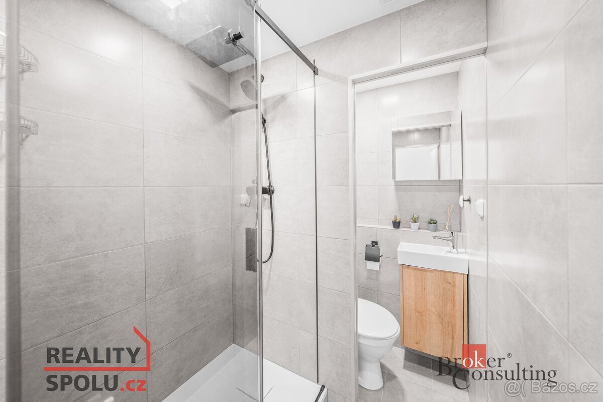 Podnájem, byty/1+kk, 19.43 m2, Na Dlouhých 1048/27, Doubravk - 2