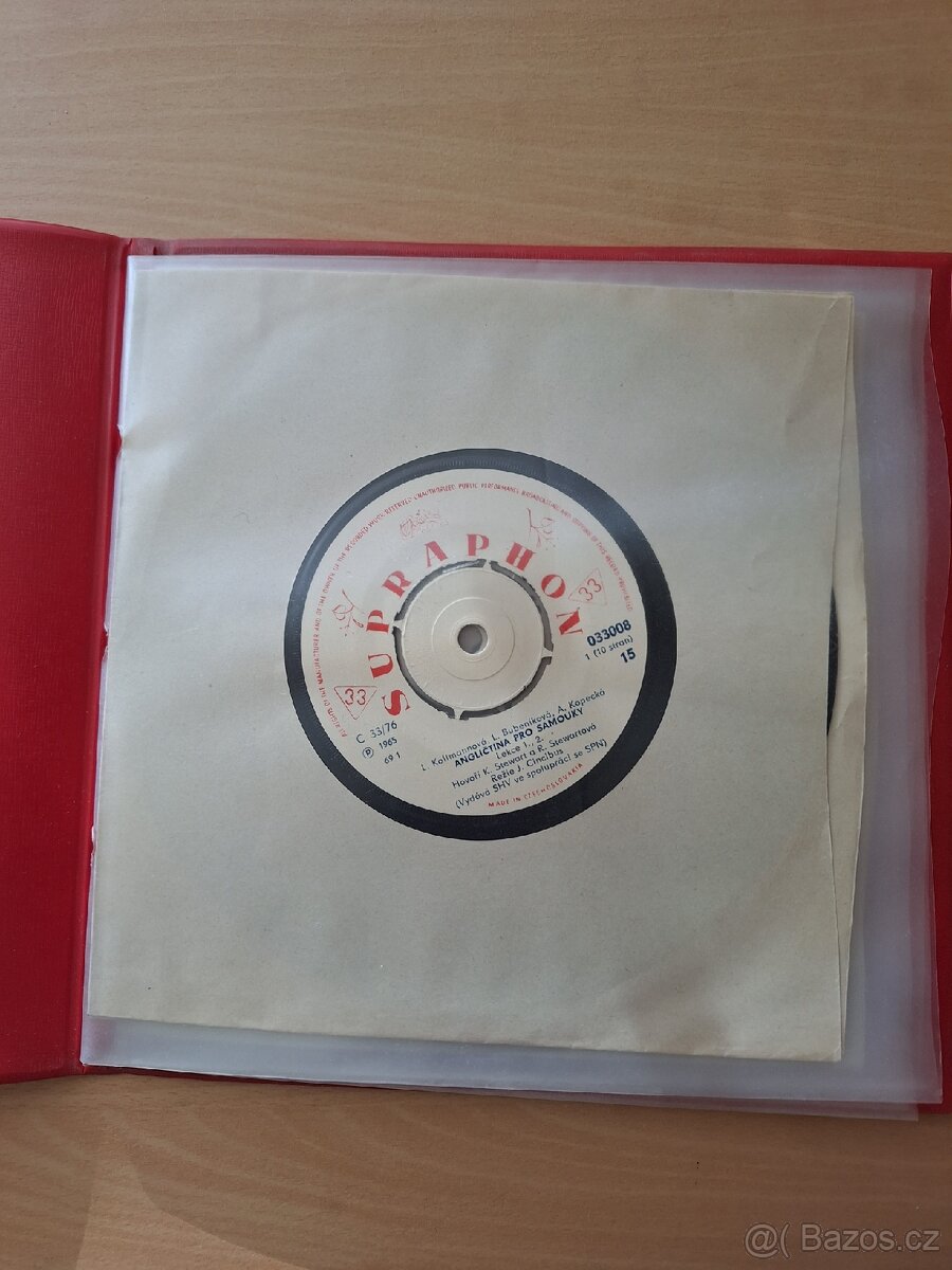Vinylové desky Angličtina pro samouky 1965 - 2