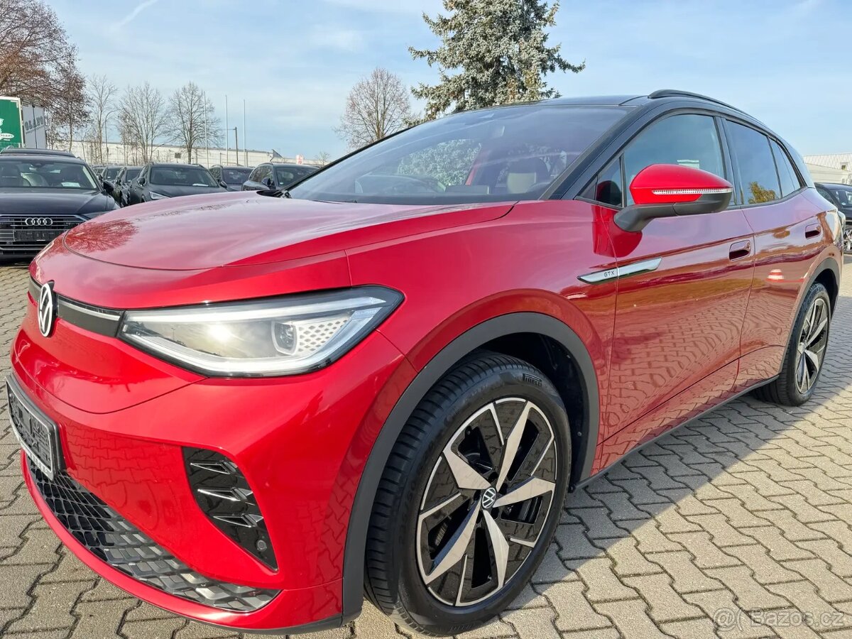 VW ID.4 GTX 220kw 4motion/tažné/tepelko/panorama/360°kamery - 2