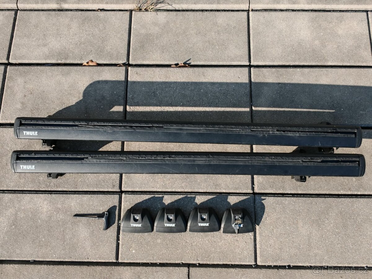 Střešní příčníky Thule WING EVO na ford mondeo BLACK - 2