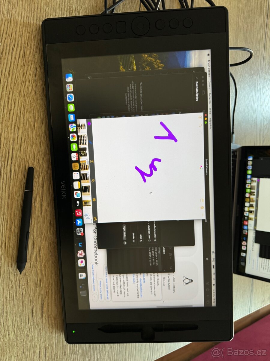 Veikk VK1560 15,6" - grafický tablet - 2