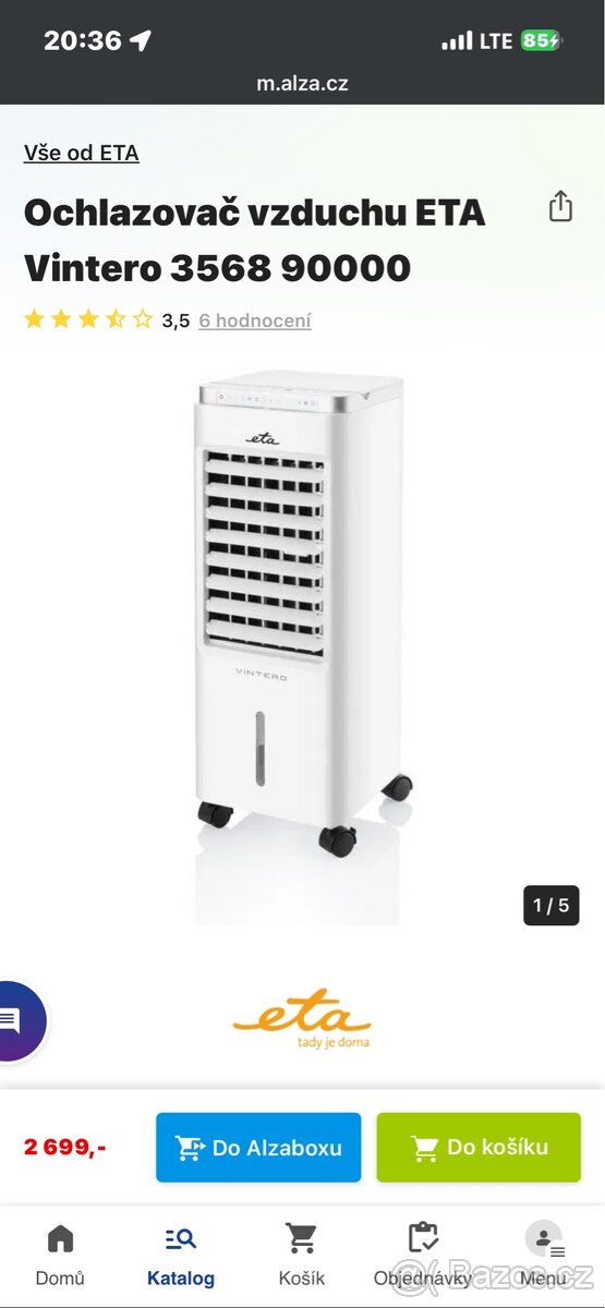 ETA - Vintero 3in1 ochlazovač vzduchu - 2