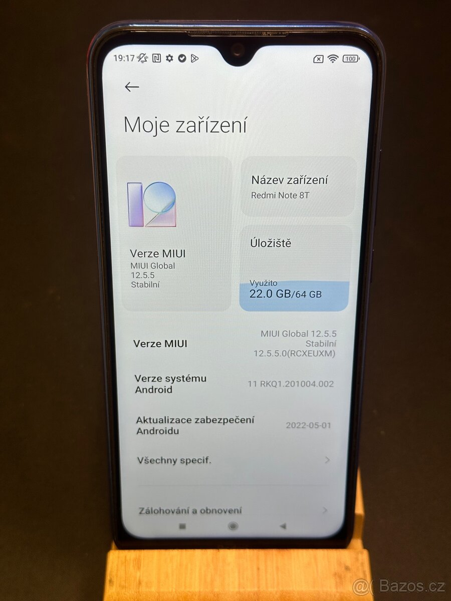 Xiaomi Redmi Note 8T 64GB Modrý - 2