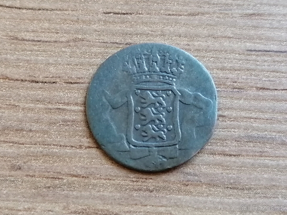 1 Skilling Danske 1762 Dánské království Dánsko Skandinávie - 2