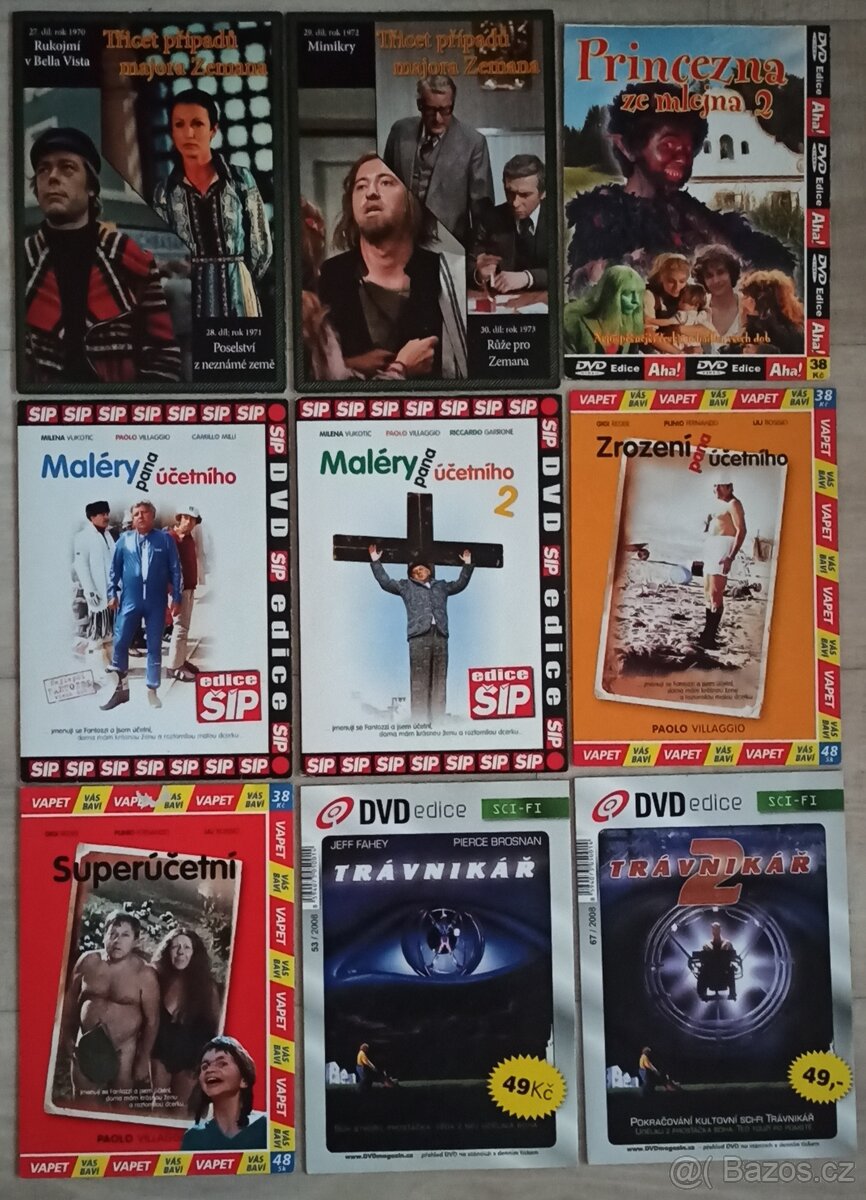 DVD různé filmy /originály/. - 2