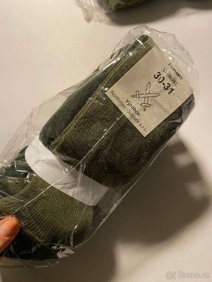 Vojenské ponožky 2000 termo - 2