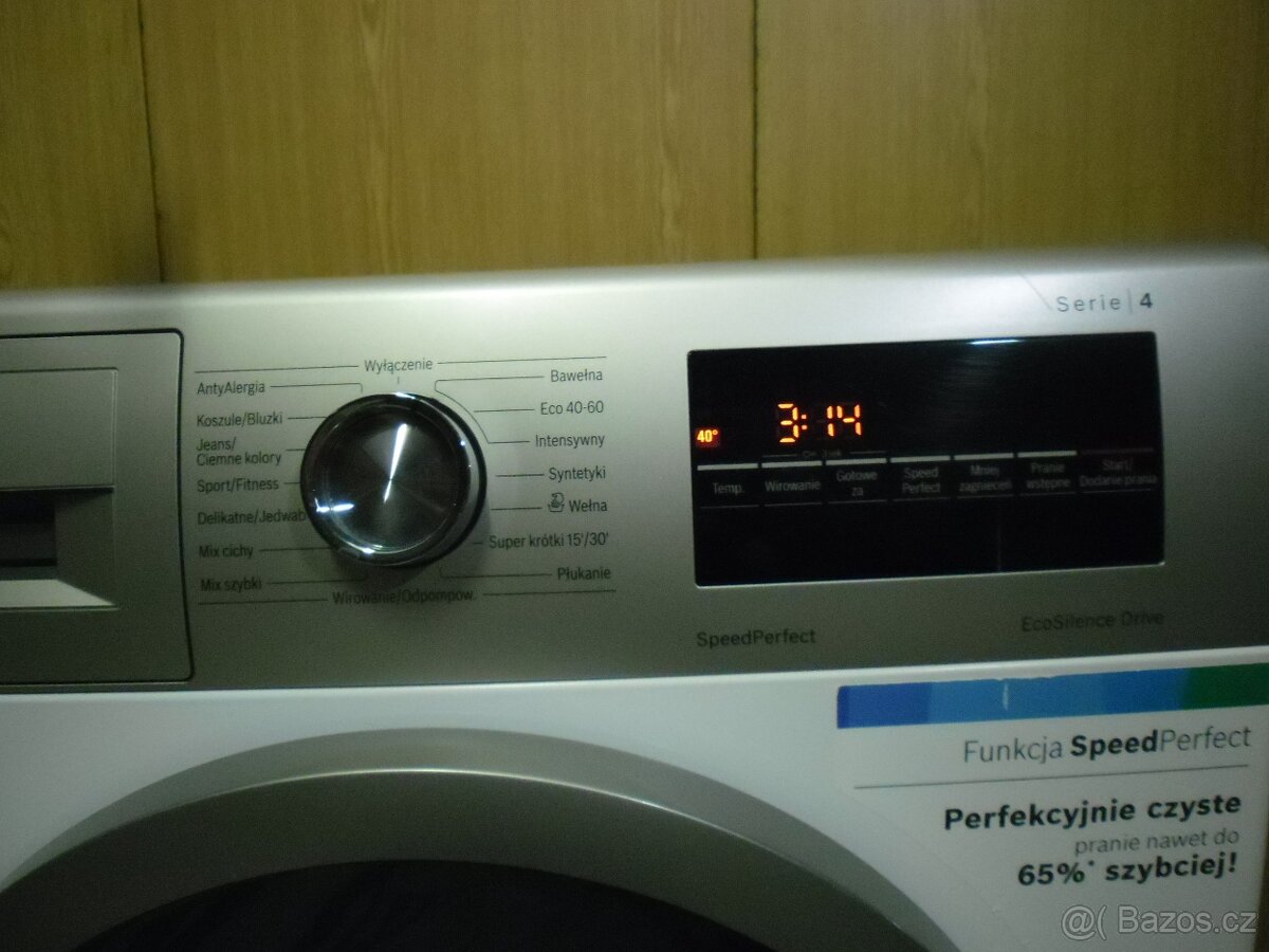 Prodáme pračku Bosch na 8 kg prádla, C class - 2