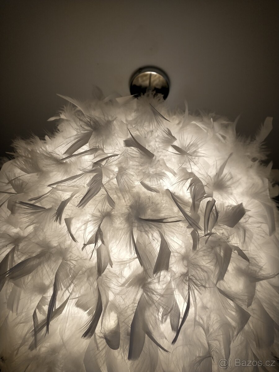 Stropní svítidlo/ lampa peří - 2