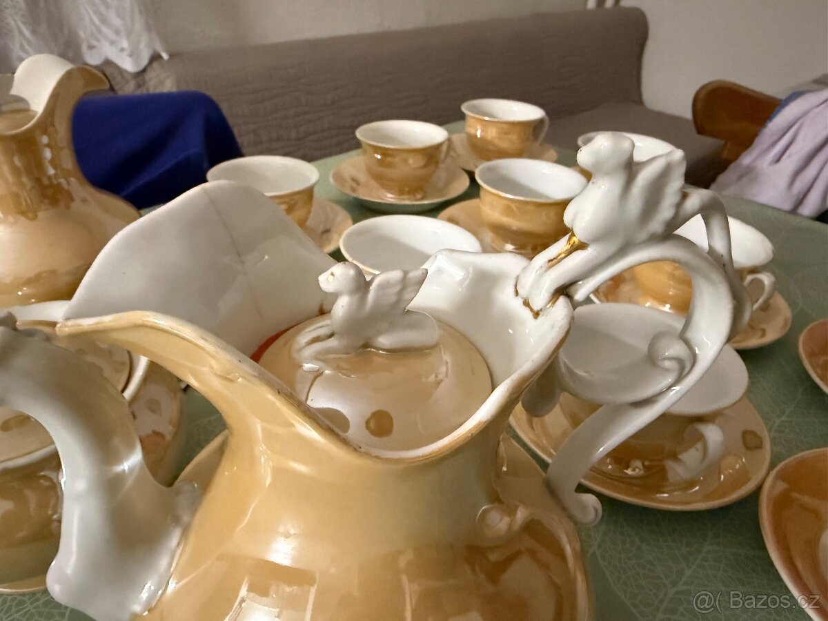 Čajová porcelánová sada - 2