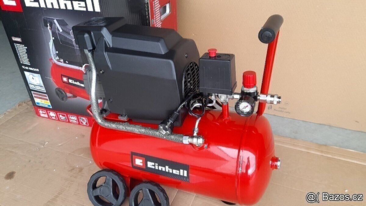 Olejový kompresor Einhell 8 bar - 2