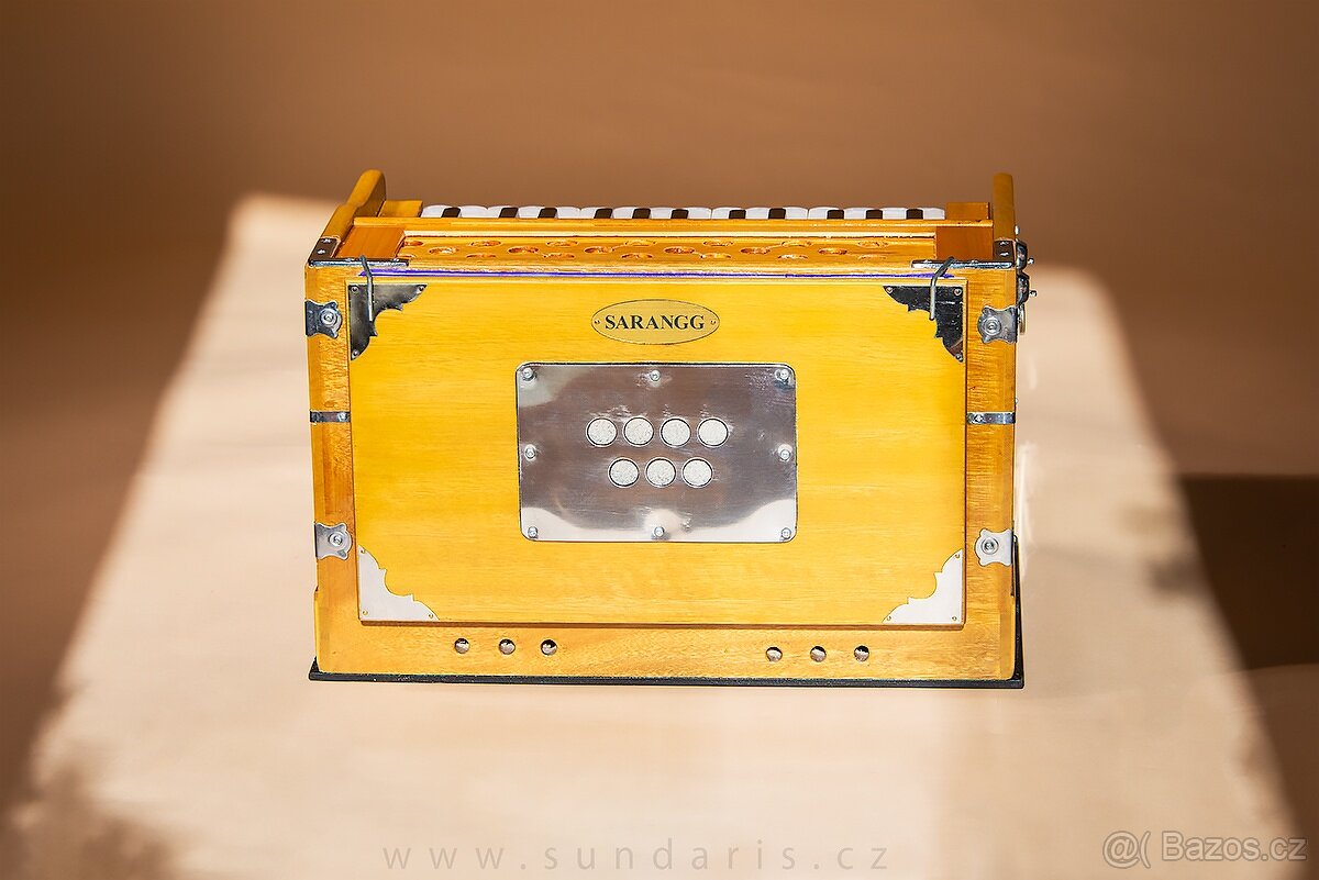 Indické Harmonium Sarangg Mini Pro - 2