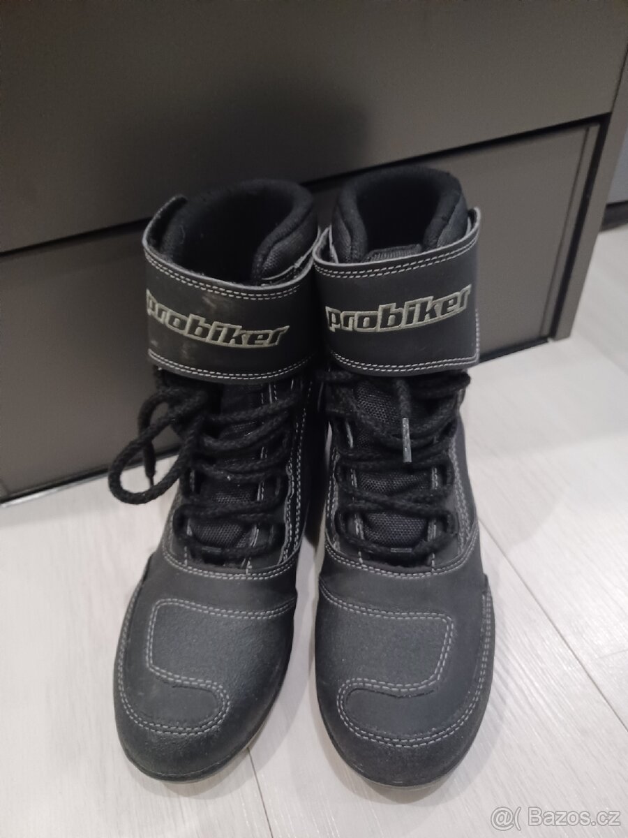 Boty na motorku Probiker EU 37 jako nové - 2