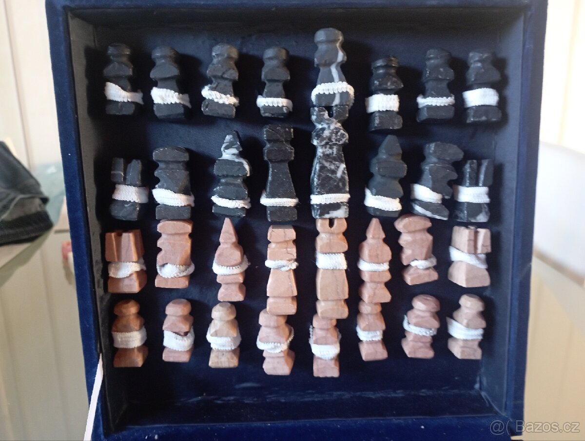 Hand made staré šachy - 2