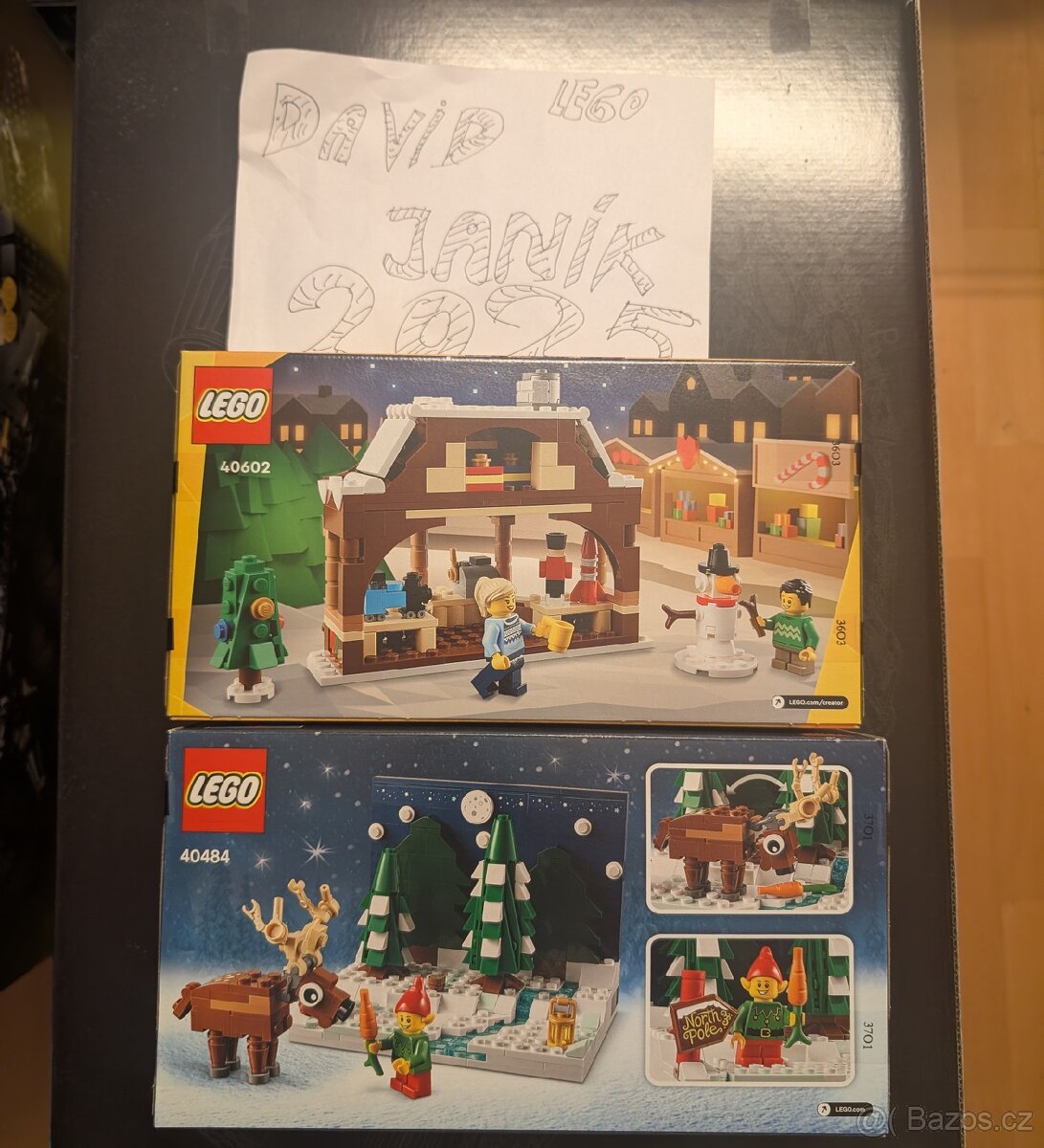 Vánoční Lego 40602 a 40484 - 2