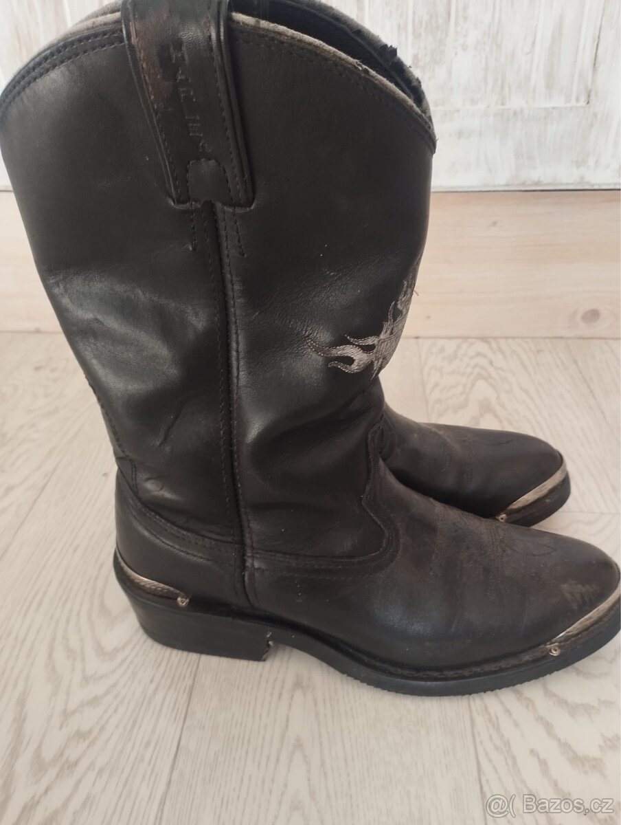 Motorkářské boty Harley Davidson vel.40 - 2