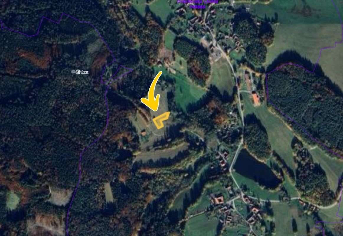 Prodej louky v k.ú. Dobrkovská Lhotka - 2