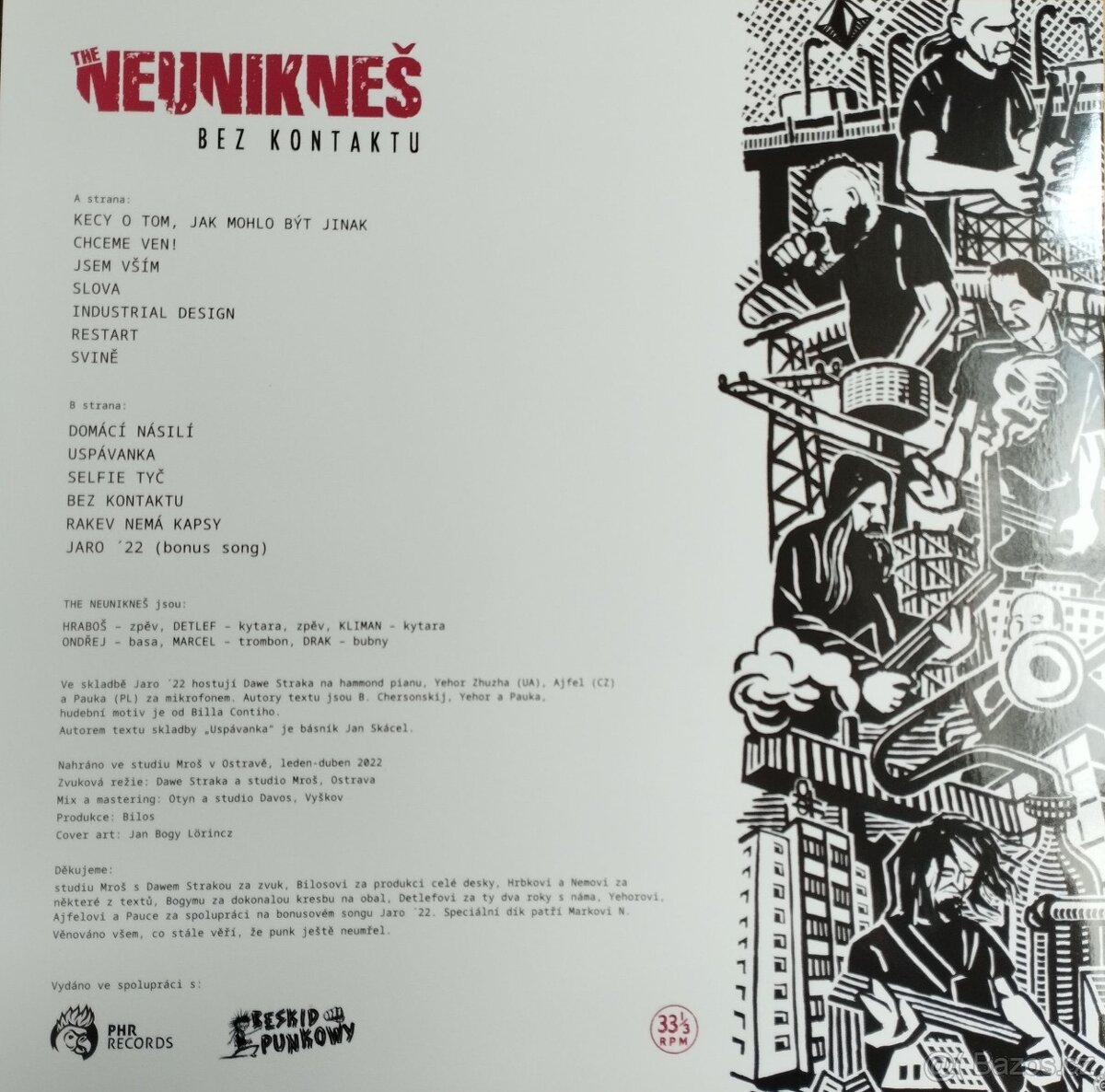 The Neunikneš – Bez Kontaktu (LP) - 2