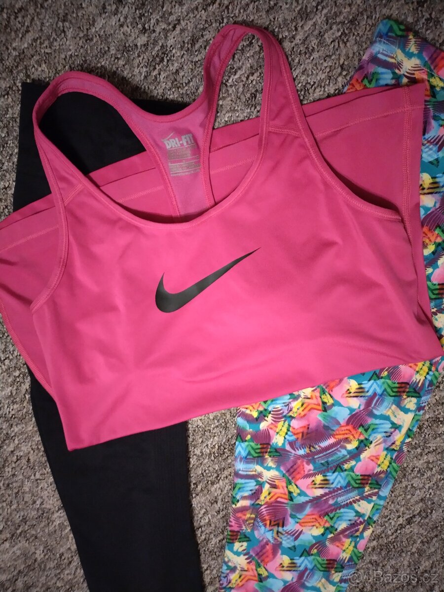 Sportovní legíny a tílko vel. 152/158 - 2