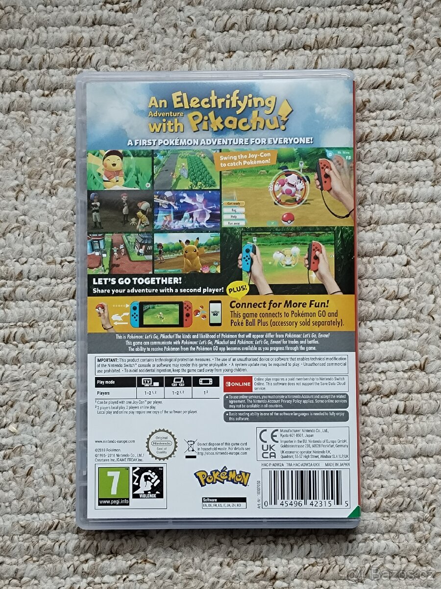 Hra Pokémon Let's Go Pikachu na Nintendo Switch - 2