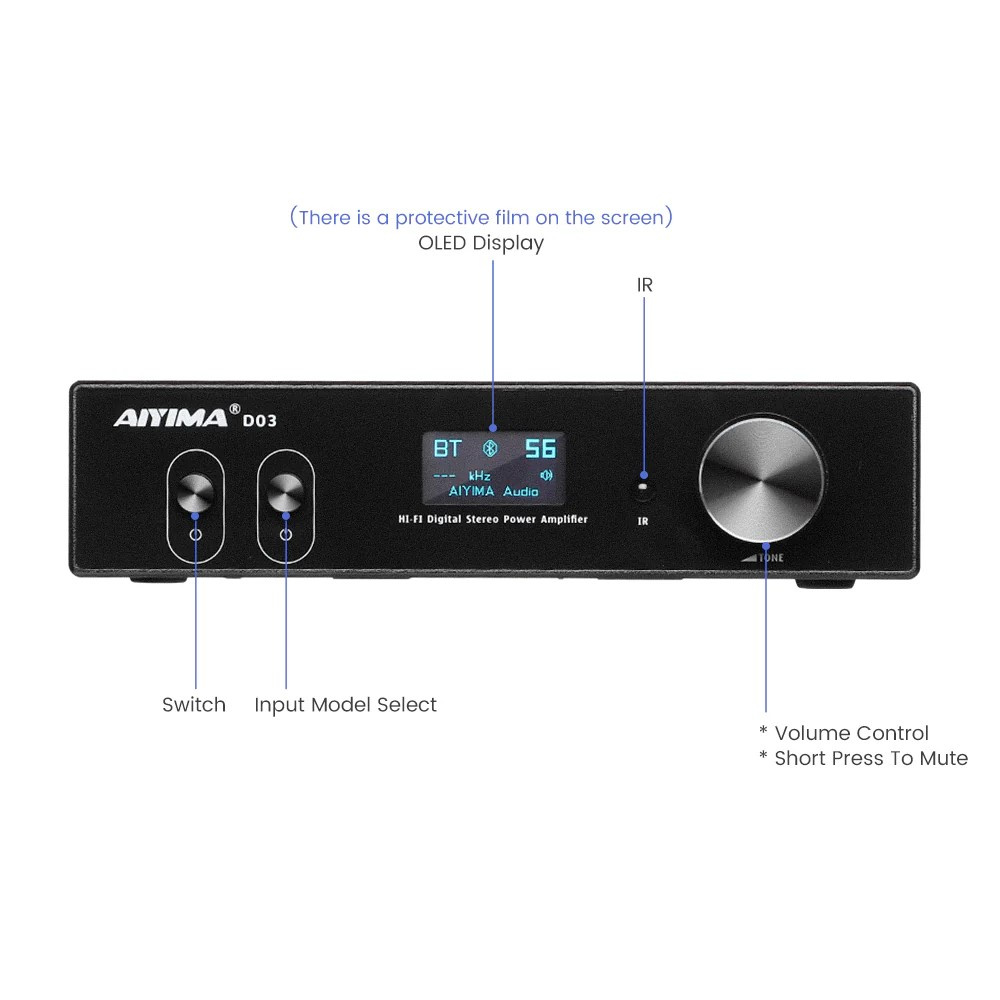 Audio zesilovač AIYIMA D03 - 2